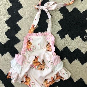12-18 month bubble romper for girls